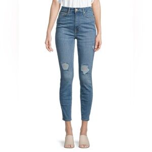 7 For All Mankind Aubrey in Hewes Skinny Jeans size 25